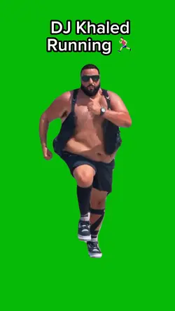 DJ Khaled Running 🏃🏻‍♂️ 