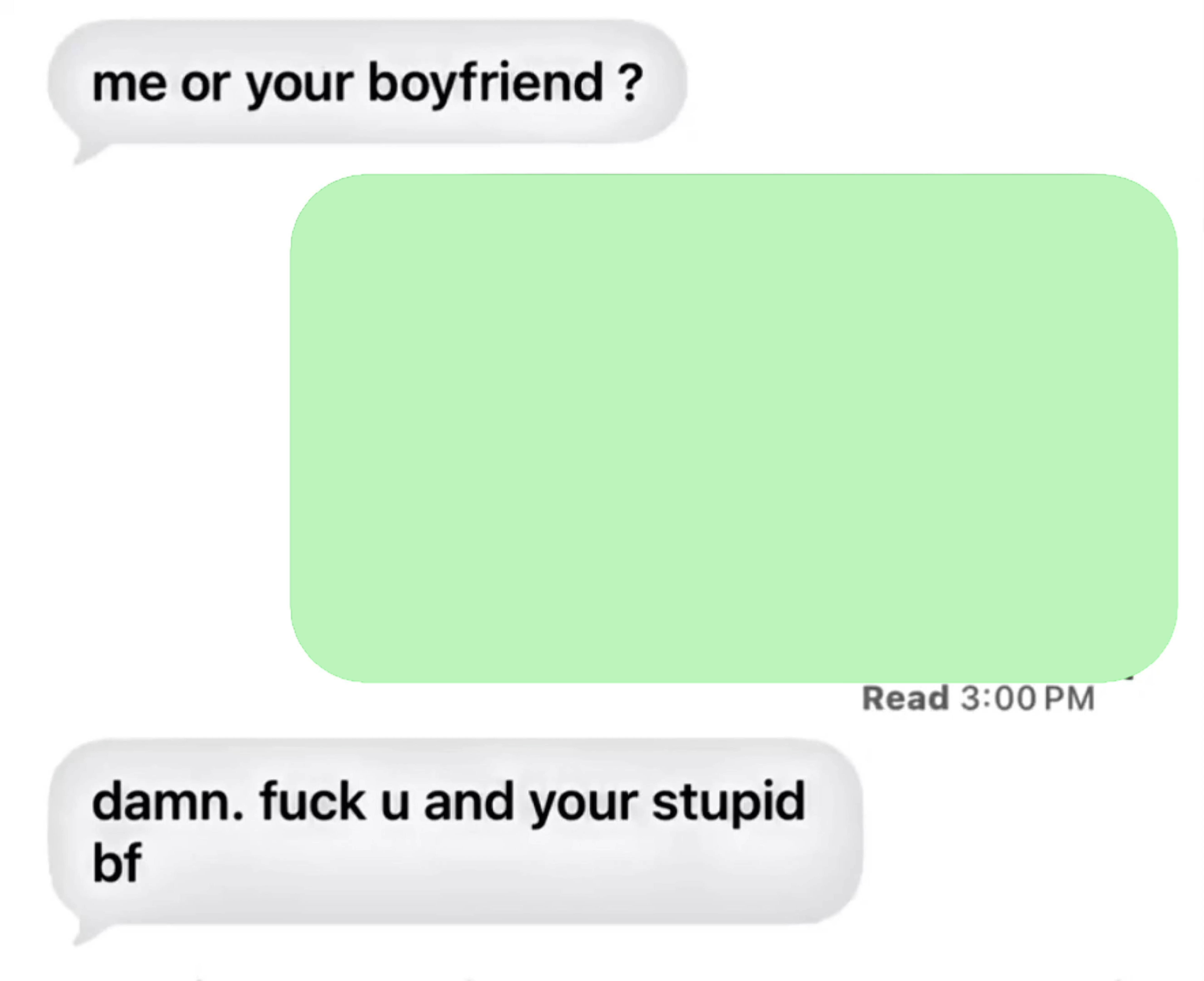 Tu novio o yo