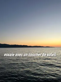 couchée soleil 