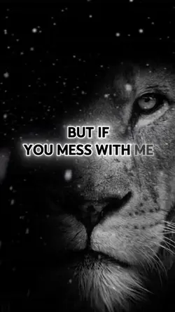 Don’t mess with me 