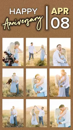 Happy anniv 8 apr