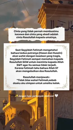 cinta Rasulullah