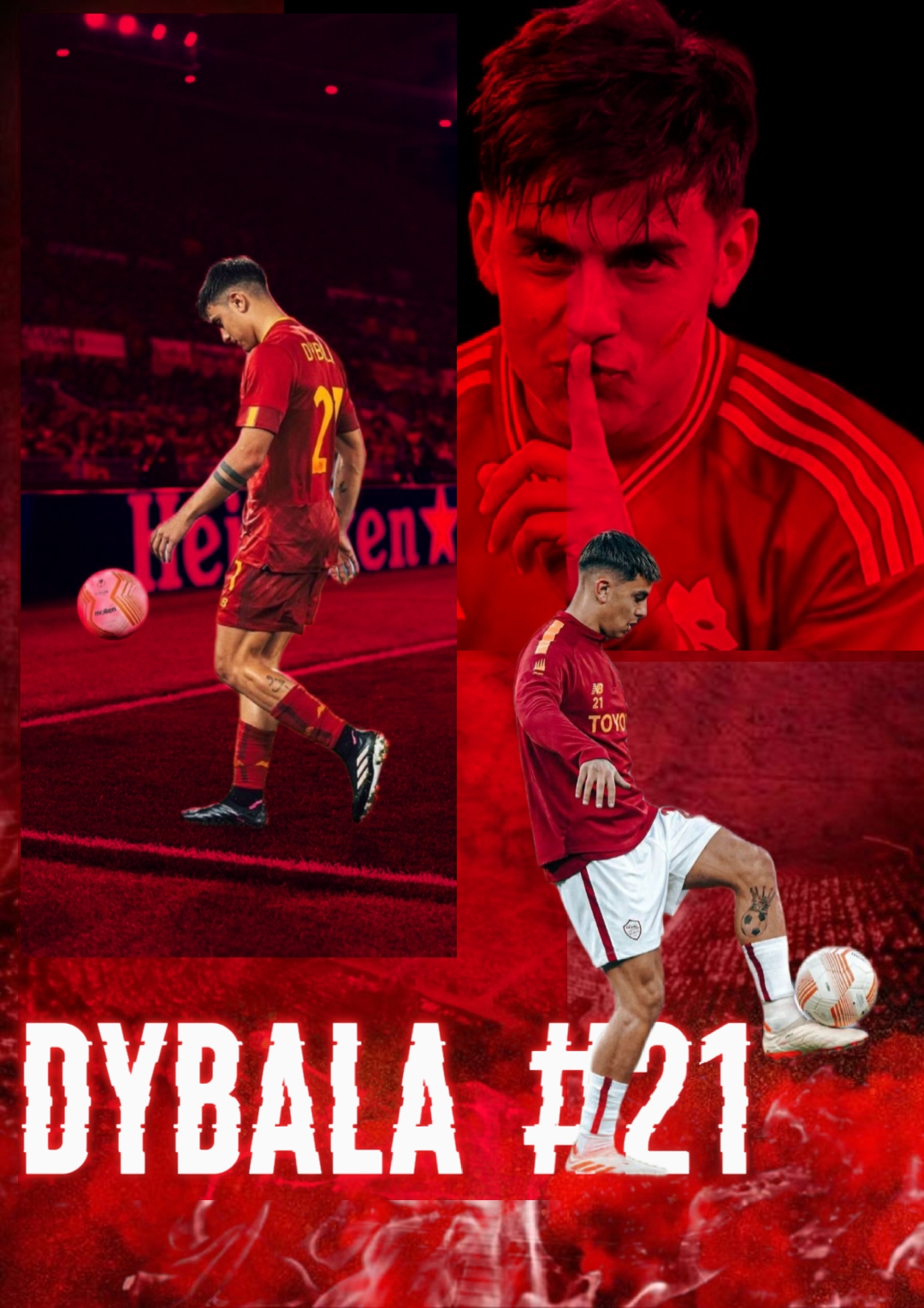 FUTBOL POSTER KIRMIZI 