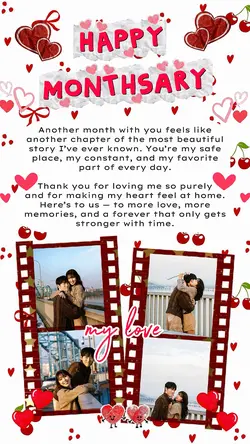 Happy Monthsary Love