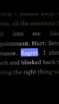 regret