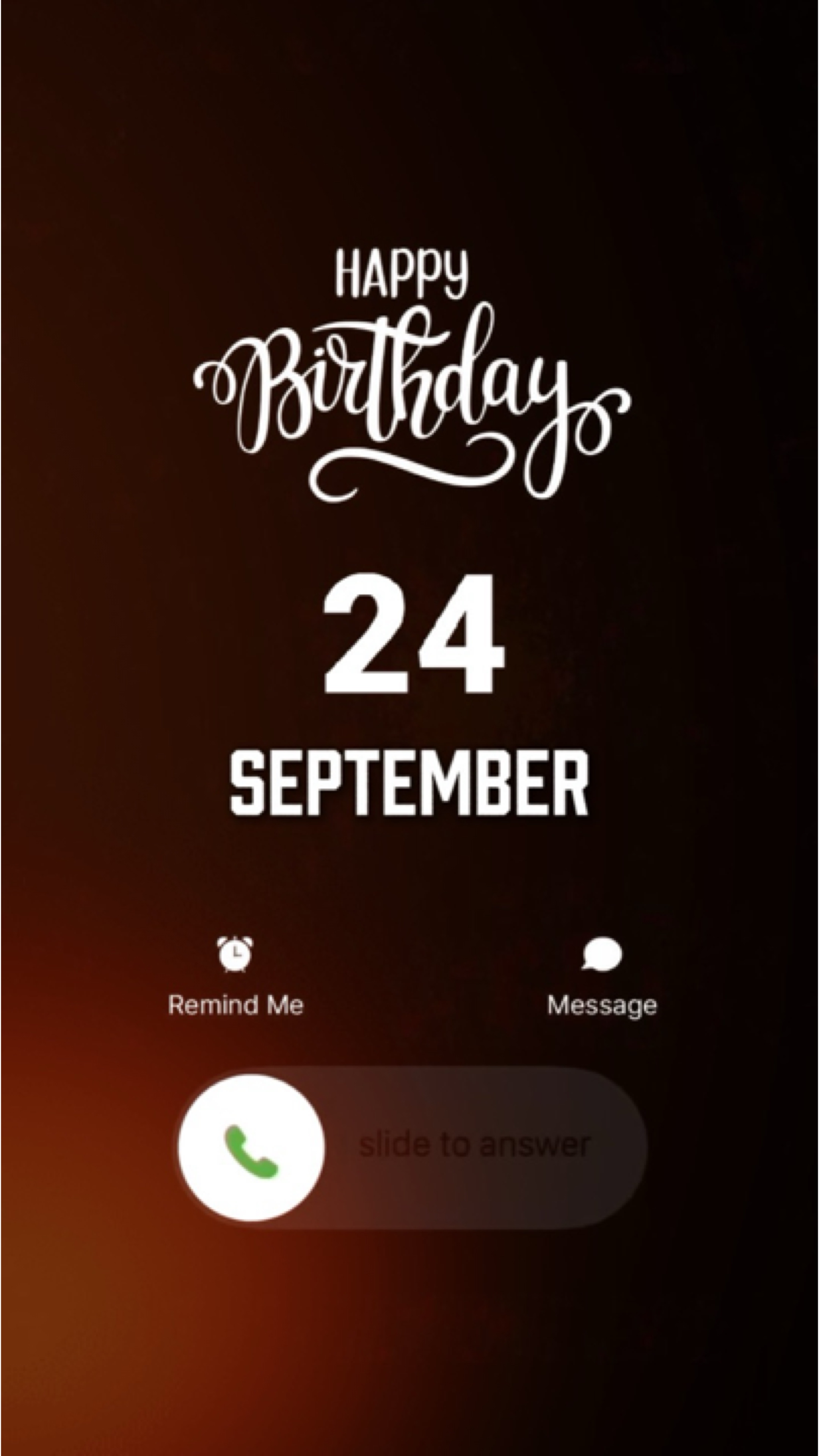 BIRTHDAY 24SEPTEMBER