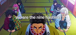 THE NINE HASHIRA!!