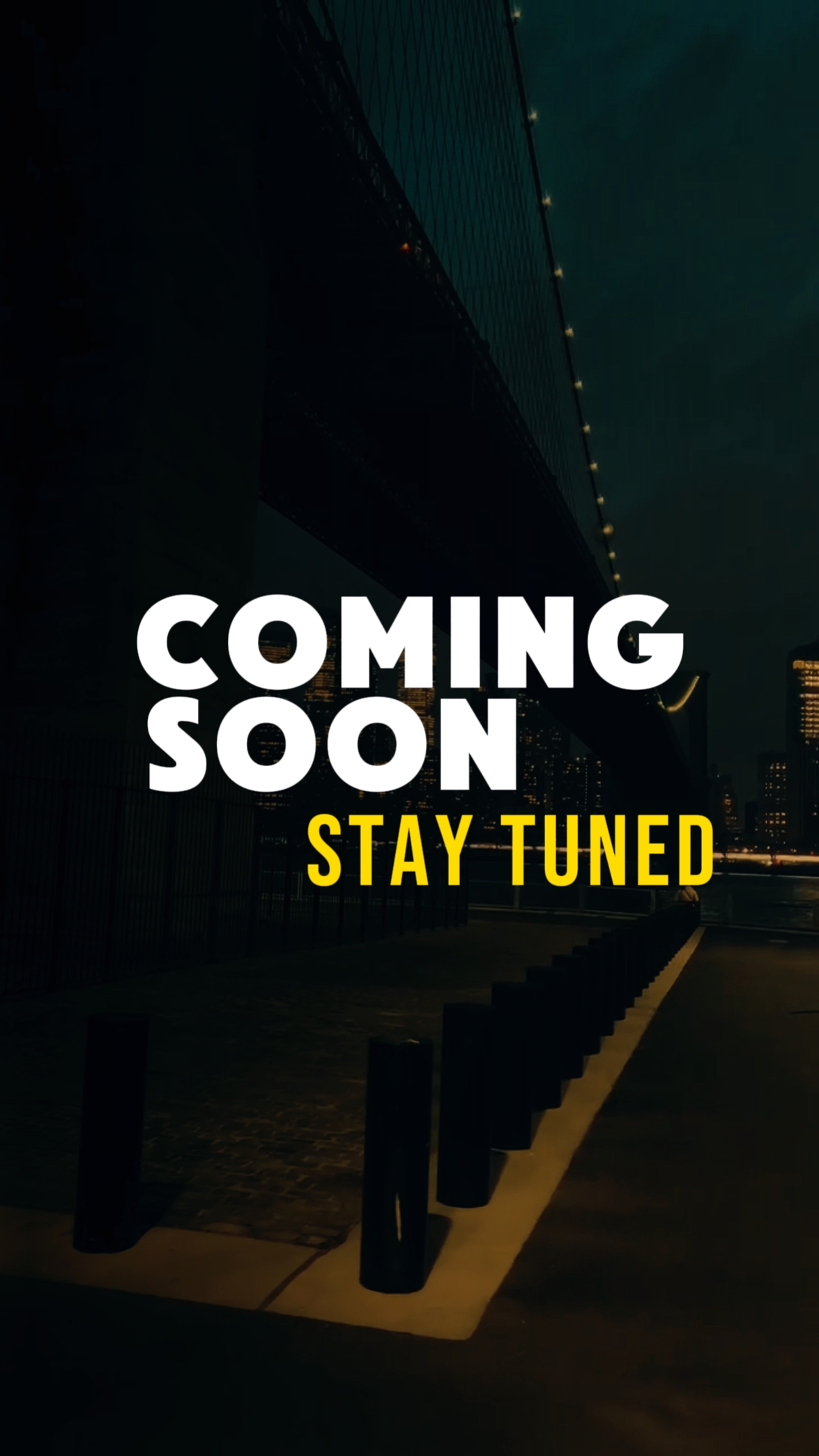 coming soon