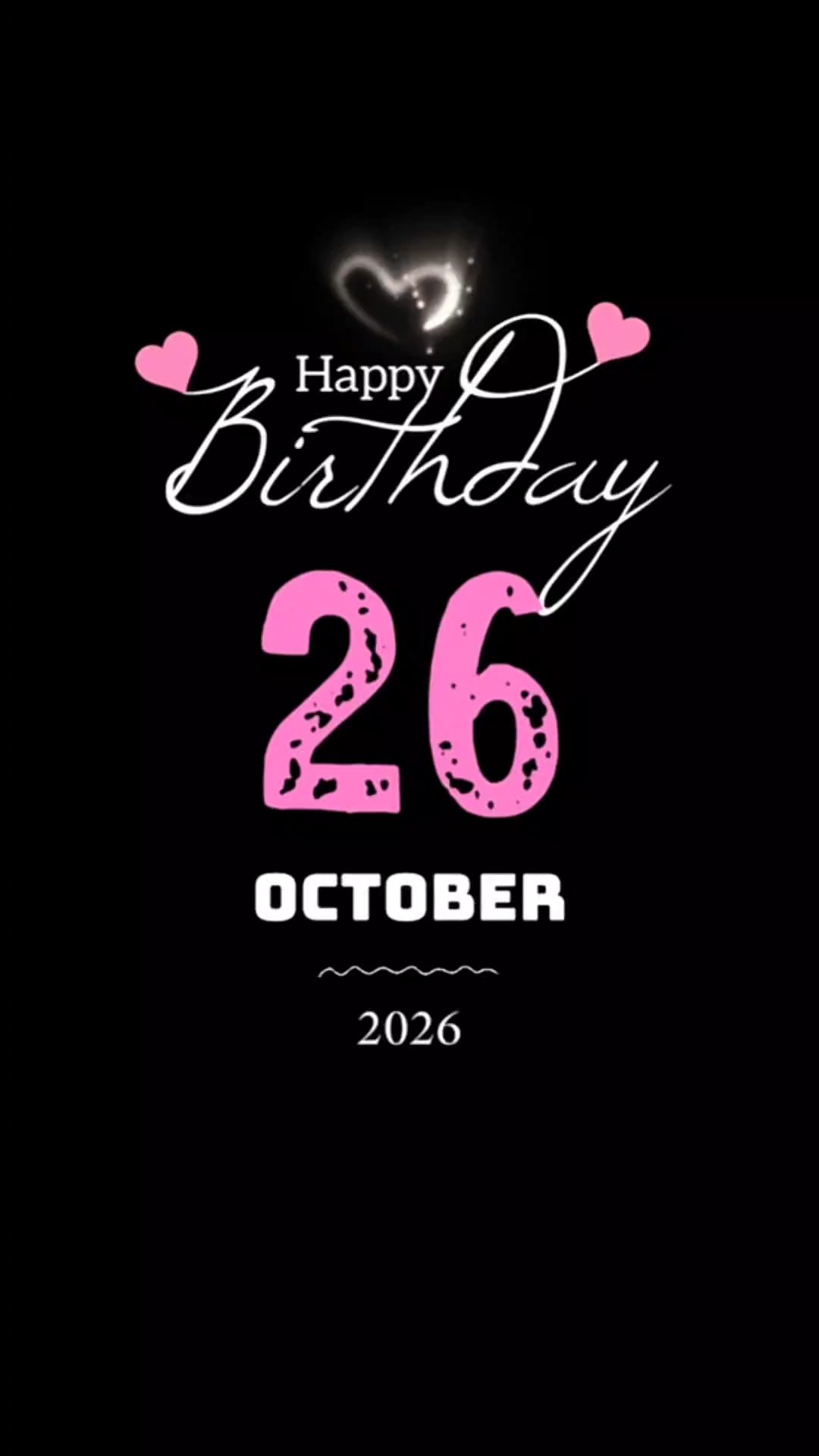 anniversaire 26 octobre 