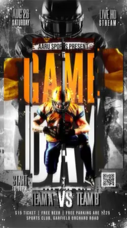 Sports Poster Flyer