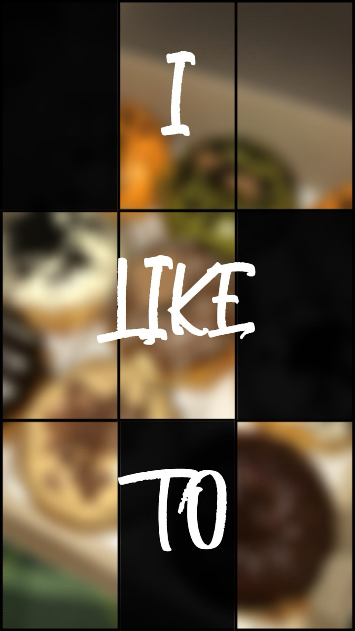 I like to eat