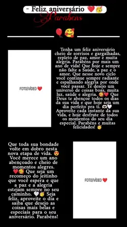 feliz aniversário