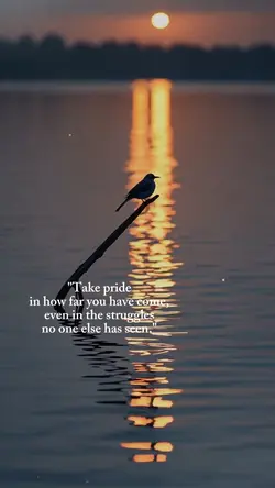 Take pride—