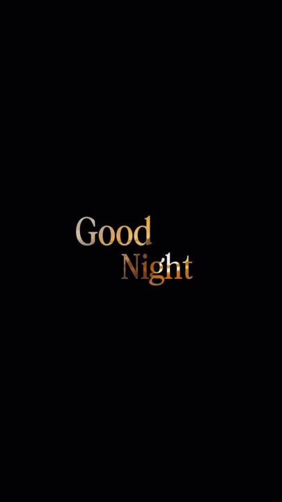 Good night 