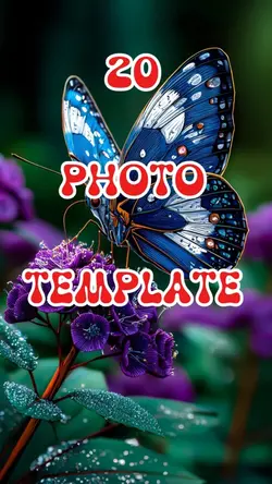 20 Photo Template 