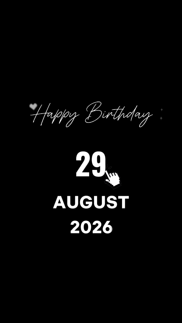 HBD IRMÃ 29 DE AGOSTO