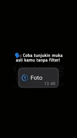 coba tunjukin muka