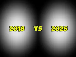 2018 vs 2025
