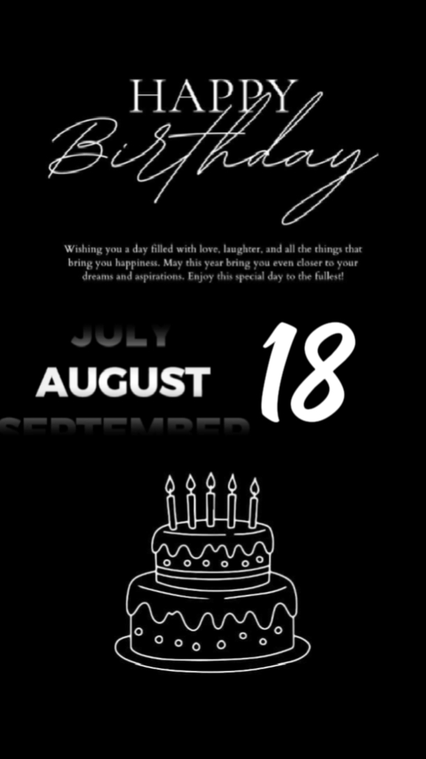 hbd august 18