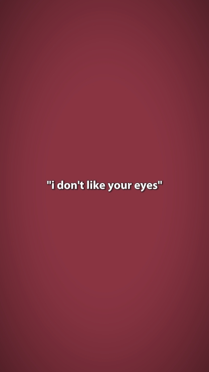 ¿Qué ojos?