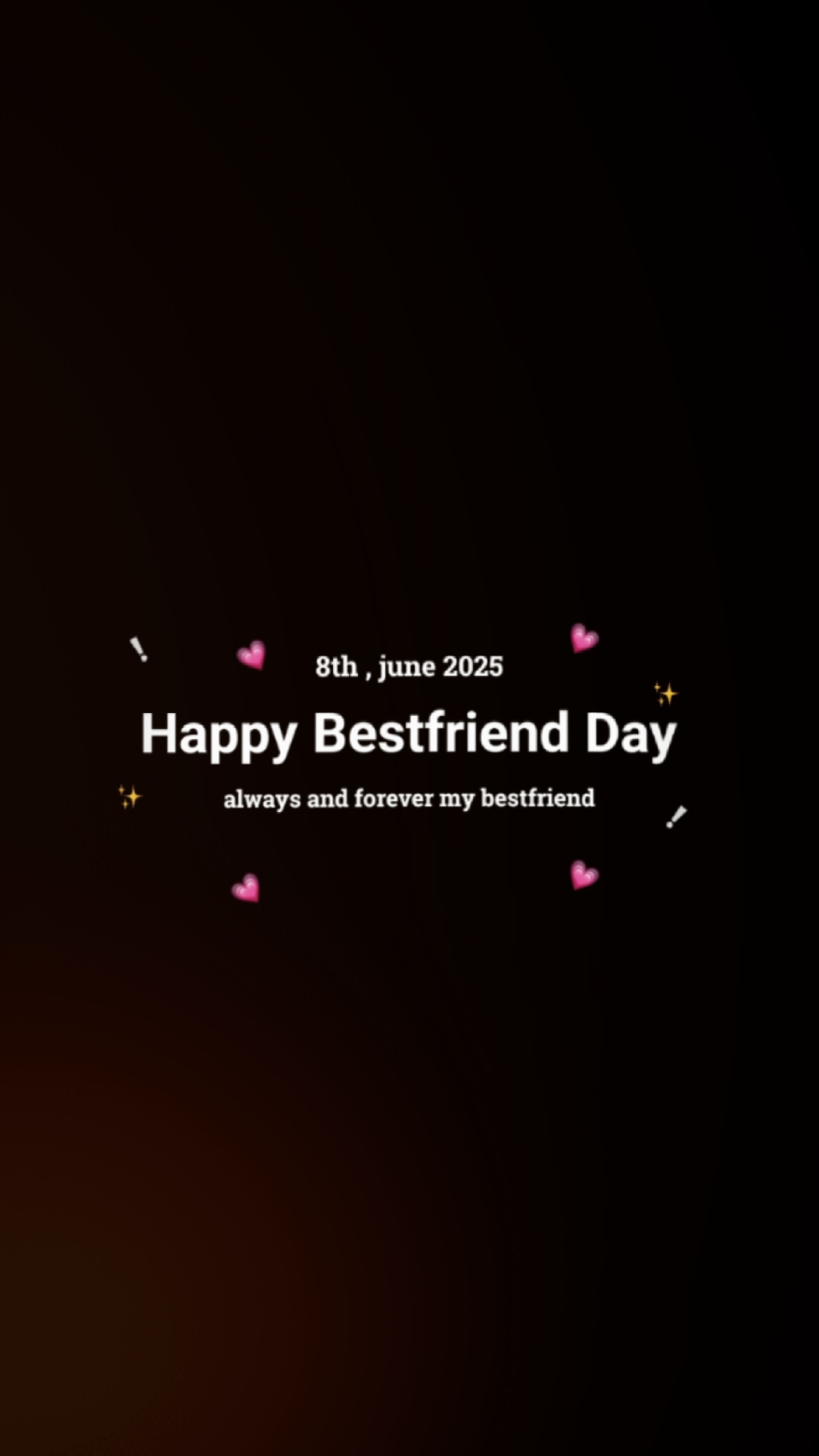 Bester Freund Tag 2025