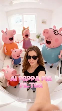 AI Peppa Pig Filter