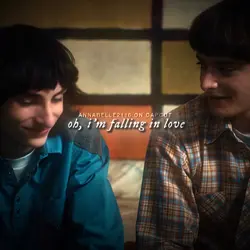 he's in love