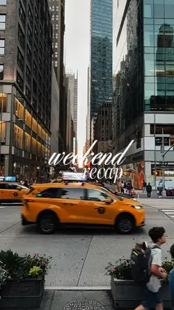 weekend recap