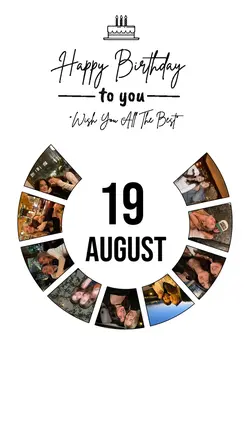 Birthday 19 august