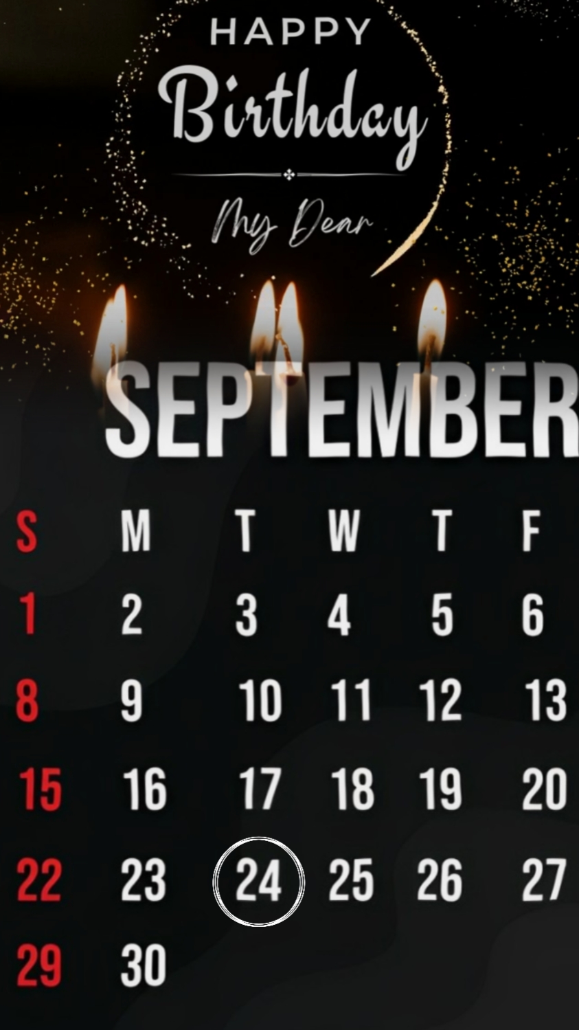 BRITHDAY 24 SEP 2024