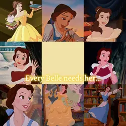 Belle & Rapunzel💛💜