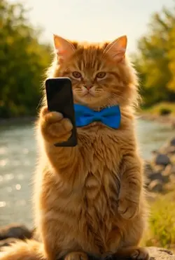 Selfie mood.