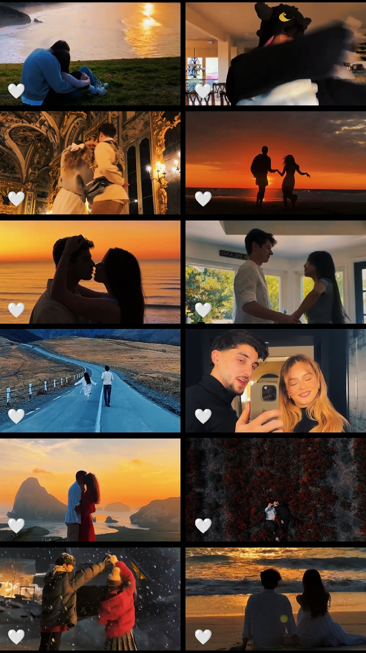 Collage de pareja