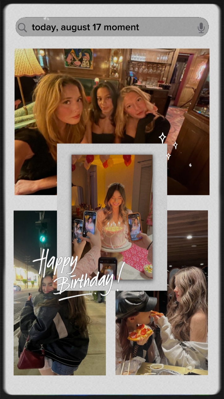 Fille d'anniversaire