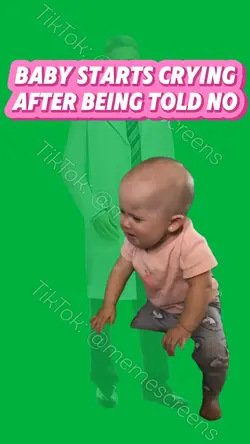 BABY CRIES AFTER NO!