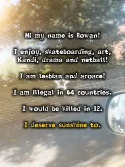 I deserve sunshin