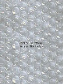 Bubble wrap 