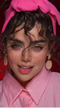 pink make up🎀💗