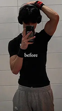 before and after gym