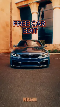 Free car edit 4k 