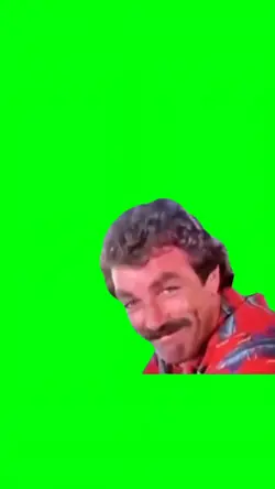 GUY SMIRKING