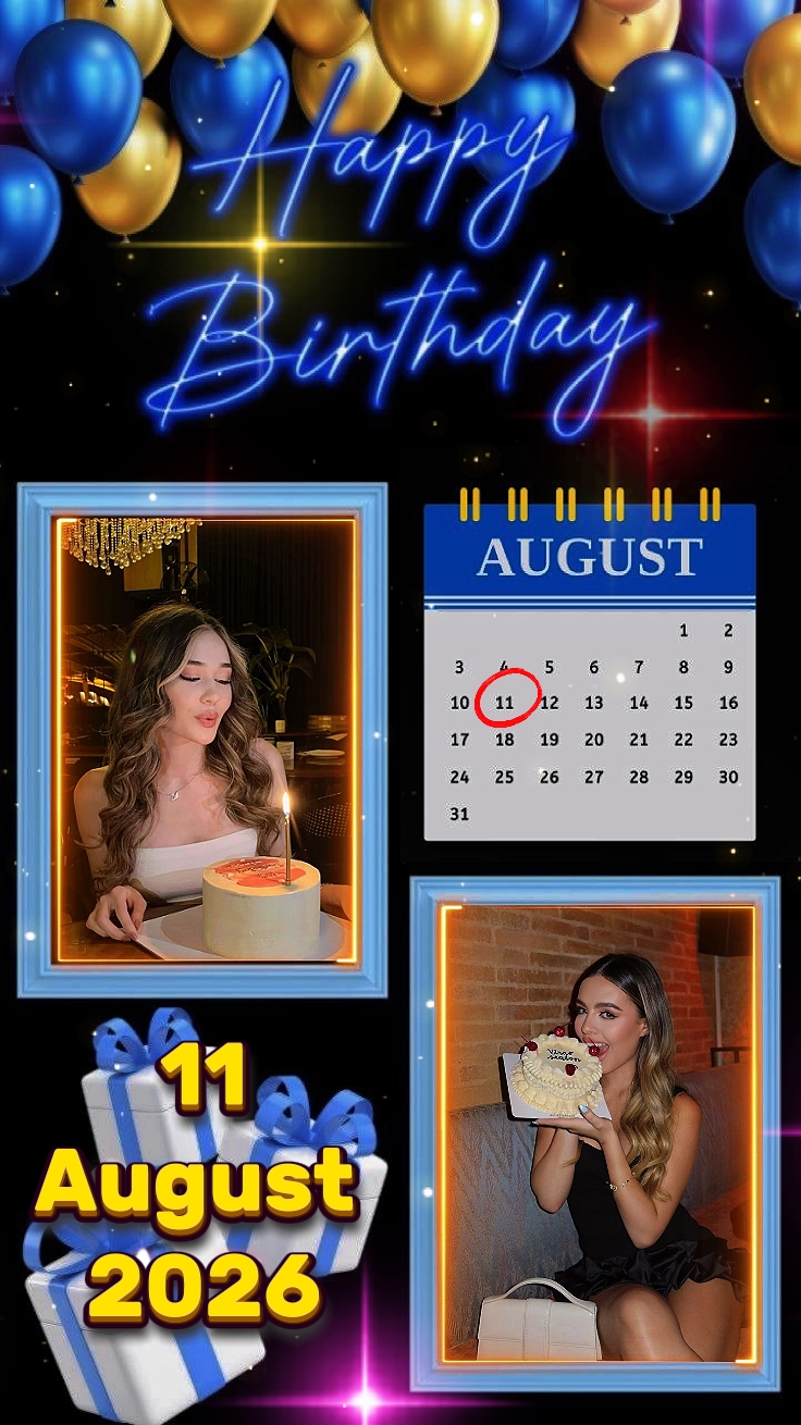 HBD 11 August 2026