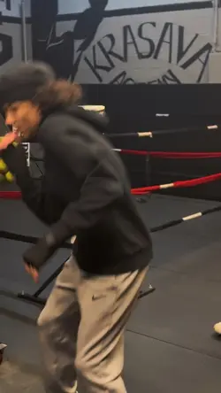 Boxing training 