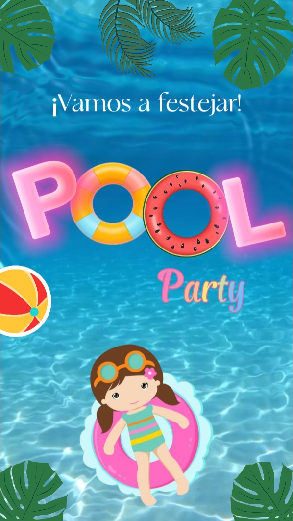 Festa na piscina