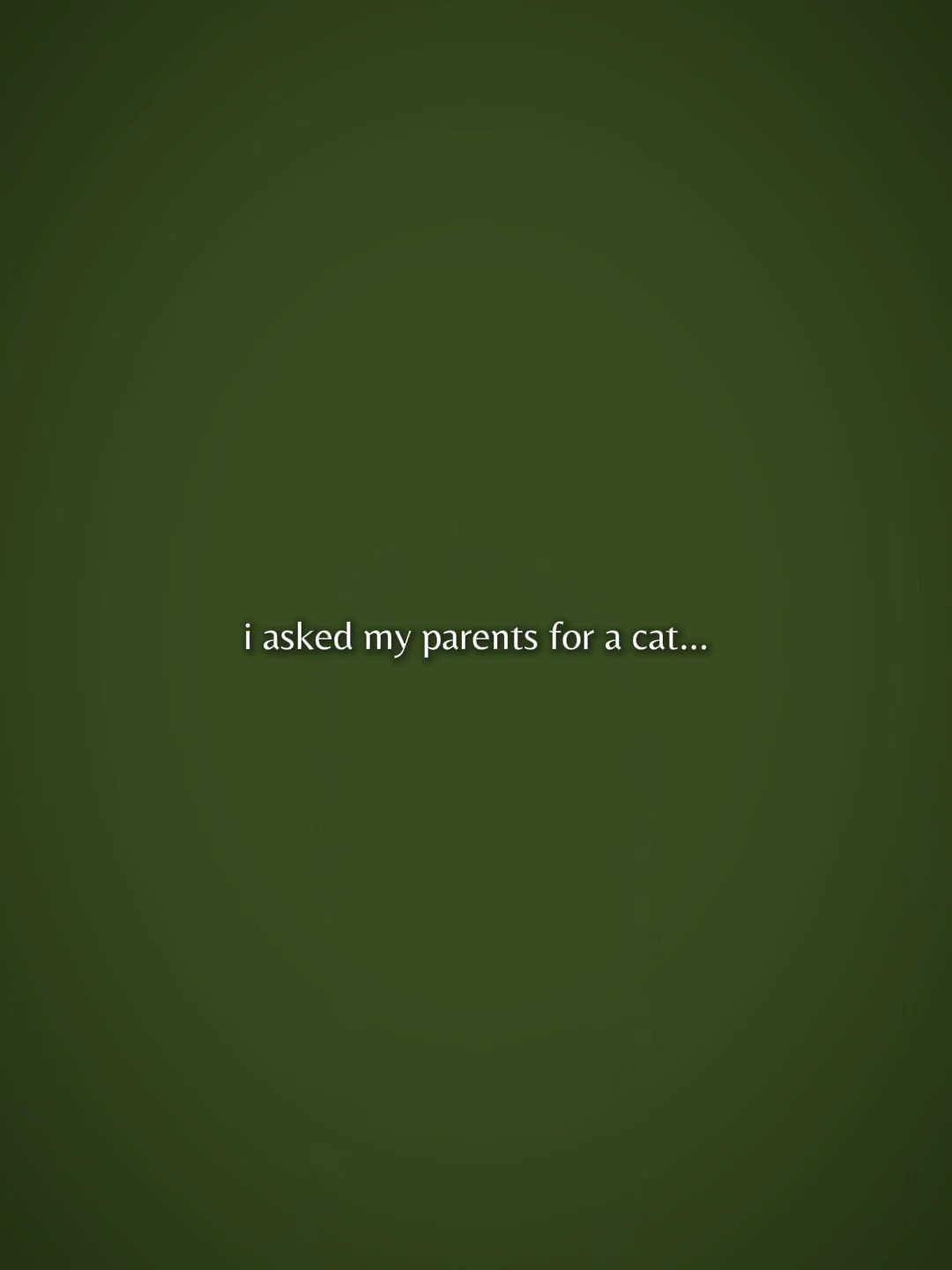 J'ai demandé à mes parents 