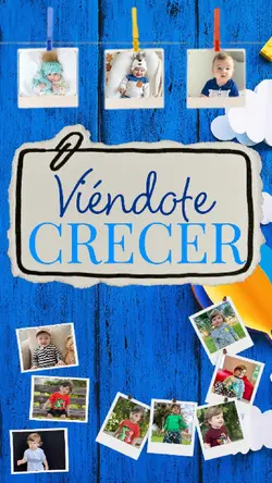 Viéndote crecer