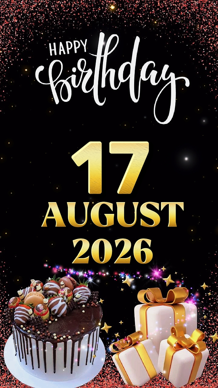 Aniversário 17 de agosto 