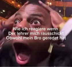 Rausgeschickt werden