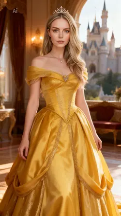 AI princess Belle 