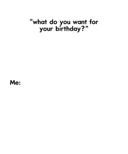 birthday gifts